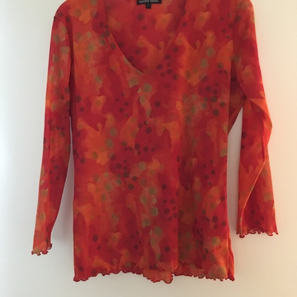 Kenny Dana Nylon Mesh Top - Picture 8 of 10